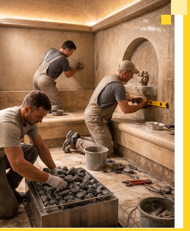 Проектирование и строительство хамама и сауны в Фурманове