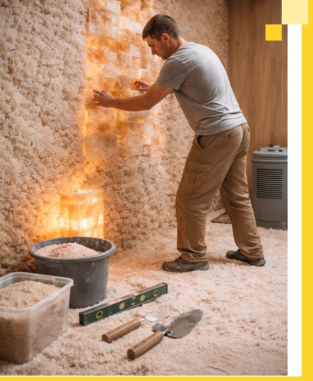 Проектирование и монтаж соляных комнат в Фурманове под ключ