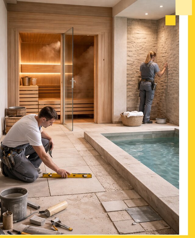 Комплексный дизайн и отделка интерьеров SPA под ключ в Фурманове